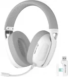 ATTACK SHARK belaidės žaidimų ausinės Bluetooth 5.3, 2,4 GHz, 40 mm, L80