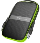 I&scaron;orinis kietasis diskas HDD Silicon Power Armor A60 1TB Juodas-Žalias (SP010TBPHDA60S3K)