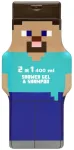Air-Val Air-Val Minecraft Steve 2in1 Du&scaron;o želė & &Scaron;ampūnas żel pod prysznic i szampon vaikams 400ml