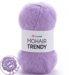 Yarnart | Mohair Trendy | 138 | levandų spalvos [50% mohera / 50% akrilas]