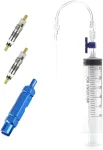60 ml Dviračio Padangų Sandariklio Purk&scaron;tuvas su Vožtuvo Valikliu