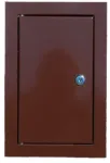 Dospel kamino revizinės durelės Dr/kom 150x250 rudos 150/250 rudos 150x250
