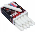 Kreida padangoms, markeriai 10 vnt. Balta Premium Redats