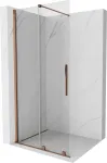 Mexen Velar stumdoma du&scaron;o sienelė Walk-in 110x200 cm Rose Gold