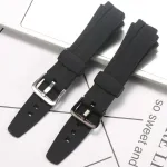 Dervos pakaitinis laikrodžio dirželis, suderinamas su Casio Aq-163w Aq-160 Aq-161, plastikinis dirželis, skirtas vyri&scaron;kam laikrodžiui