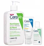 Cerave Kremas-putos prausikliui 473ml, Drėkinamasis kremas su Spf 30 52ml + Dovana