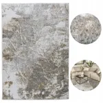 Modernus kilimas 160x230 Marmuras Glamour svetainei, mink&scaron;tas, madingas, blizgus