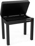 Audibax Kb200b suoliukas pianinui/klaviatūrai su saugojimo skyriumi