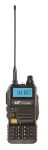 Ne&scaron;iojama VHF / UHF radijo stotelė CRT FP00 dviejų dažnių juostų 136-174 ir 400-440 MHz, spalva juoda, VOX, 128 kanalai, nuskaitymas (Scan), programuojama, žibintuvėlis, FM radijas, TOT, retransliatorius