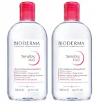 Bioderma Sensibio H2o micelinis vanduo jautriai odai 2 x 500ml