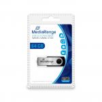 STICK 64GB USB2.0 MEDIARANGE Juodas