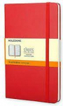 *Užra&scaron;ų knygutė Moleskine Classic 9x14cm, linijomis, kietu vir&scaron;eliu, raudonos spalvos