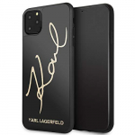 Dėklas Karl Lagerfeld, skirtas Apple iPhone 11 Pro Max, juodas