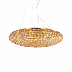 Pakabinamas &scaron;viestuvas Ideal Lux Suspended lamp with 12 lights KING, G9, auksinis color