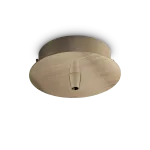Pakabinamas &scaron;viestuvas Ideal Lux rosone metallo 1 luce ottone brunito