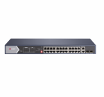&Scaron;akotuvas SWITCH POE DS-3E0528HP-E 24 PRIEVADŲ SFP Hikvision
