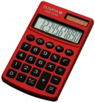 Skaičiuoklė Olympia Olympia skaičiuoklė LCD-1110 raudona