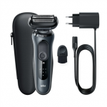 Braunas | Skustuvas | 61-N1000s | Veikimo laikas (maks.) 50 min | Drėgnas ir sausas | Juodas