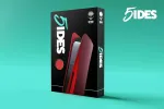 Dead Wave 5Ides Custom Side Panels Ps5 - Raudona spalva