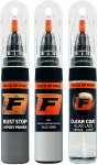 Firanto SUZUKI MOTORCYCLES SUZ/909 - PEARL STILL Baltas Rinkinys: Dažų korektorius įbrėžimų taisymui + Rūdžių modifikatorius + Lakas 15 ml (2000 -2023)