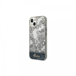 Apple iPhone 14 Pro Max Guess dėklas Porcelain Collection (GUHCP14XHGPLHG) pilkos spalvos