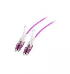 Lanview Lanview LVO231810UNI optinis kabelis 1 m LC OM4 Mėlyna