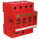 Els Polska ELS Elektrotechnika Vir&scaron;įtampių i&scaron;kroviklis B+C 4P 275V 60kA 1.5kV EL30B+C 4P 7.5kA