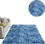Strado Ombre Shaggy kilimas Strado 200x250 OmbreNavy (Tamsiai mėlyna) universalus