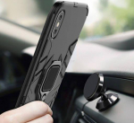 Dėklas CASE ARMOR RING MAGNETIC SAMSUNG GALAXY A72 5G Juodas