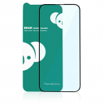 Reals Bear Super Hard glass grūdintas stiklas pilnai uždengtas rėmeliu Apple iPhone 13 Pro Max juodas
