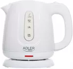 Adler Virdulys | 1373 m. AD | Elektrinis | 850 W | 1 L | Polipropilenas | 360&deg; sukamasis pagrindas | Baltas