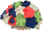 Plaukimo kepuraitė Crowell Flowers Gėlių spalva sl.5