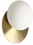Ideal Lux Sieninis &scaron;viestuvas Ninfea Ap1 Ottone