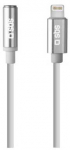 SBS TEADAPTJACKMFIW, 3,5 mm, Lizdas, &bdquo;Lightning&ldquo;, Ki&scaron;tukas, 0,15 m, Baltas