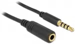 Delock ilgintuvo garso lizdas 3,5 mm ki&scaron;tukas / lizdas / kai&scaron;tis 1 m