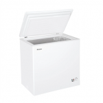 Candy | &Scaron;aldiklis | CCHH 200E | Energy efficiency class E | Chest | Free standing | Height 84.5 cm | Total net capacity 196 L | Baltas +DOVANA Hoover dulkių siurblys