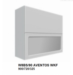 Extom Pakabinama spintelė Sidabrinis W8BS 90 AV WKF