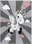 Dywan TINIES UNICORN spalva pilka 80x150 Hakano