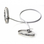 Thera-Band Apvali juosta su rankenėlėm, sidabrinė