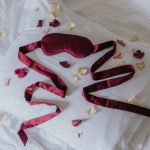 My Own Filo Blossom Eye Mask Violetinė - Silky Soft Relaxation Sleep Mask