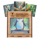 Fantasy Puzzles Lavinamoji Dėlionė I&scaron; Medžio (Gyvūnų kolekcija nr. 2) (EN)