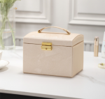 &bdquo;Lelani&ldquo; daugiapakopis papuo&scaron;alų dėžutė, &bdquo;L-rusvai gelsvas-Gold&ldquo; papuo&scaron;alų bagažinė