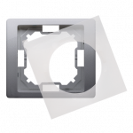 Kontakt Simon RAM.1-KR.IP44 USZ. STAL INOX BASIC NEOS