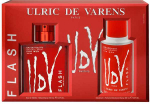 Ulric De Varens Flash rinkinys vyrams (EDT, 100 ml + dezodorantas, 200 ml)