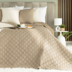 Lovatiesė Molly, 220x240 cm, kavos spalvos