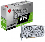Vaizdo plok&scaron;tė MSI NVIDIA GeForce RTX 3050, 8 GB, GDDR6, 128 bit, Balta