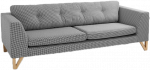 Customform Sofa, TOPIC, 88x162 cm, Juoda