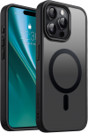 Dėklas Telforceone Eteri Matt Mag Apple iPhone 15 Pro Max 6.7" juoda spalva