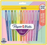 Tu&scaron;inukų rinkinys pie&scaron;imui PaperMate Flair Pastel 12 (0,7mm) - 2137277