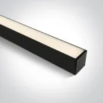 30-50W LED linijinės sistemos &scaron;viestuvas, juodas, 3000/4000/5000K, 38161A/B/V
